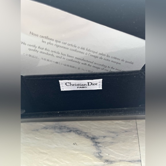 Dior Metallic Pink Aviator Sunglasses - Picture 11 of 12